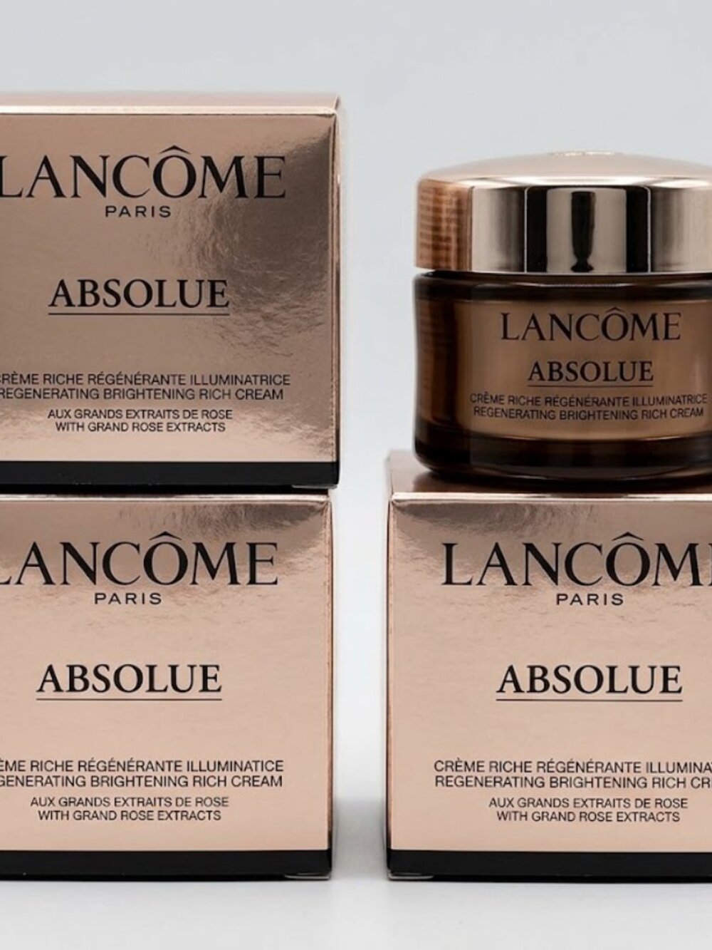 Pack of 2 – Lancôme Absolue Revitalizing Brightening Rich Cream 2 oz / 60 ml Eac